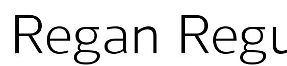 Regan Regular Font