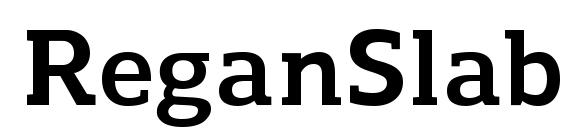 ReganSlab Bold Font