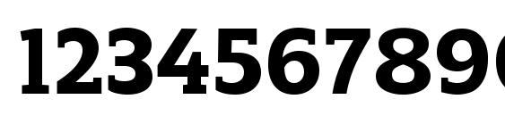 ReganSlab ExtraBold Font, Number Fonts