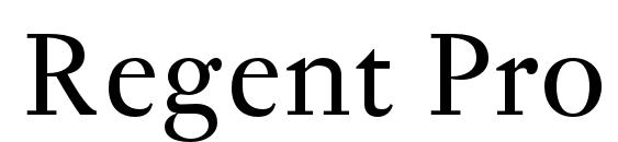 Regent Pro Font