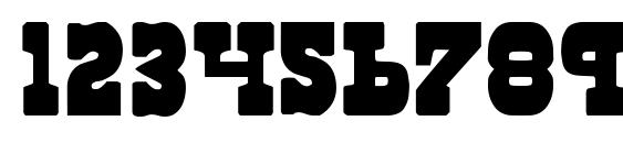 Regulators Font, Number Fonts