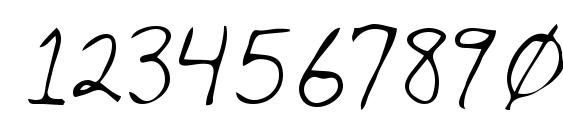 Reid Regular Font, Number Fonts