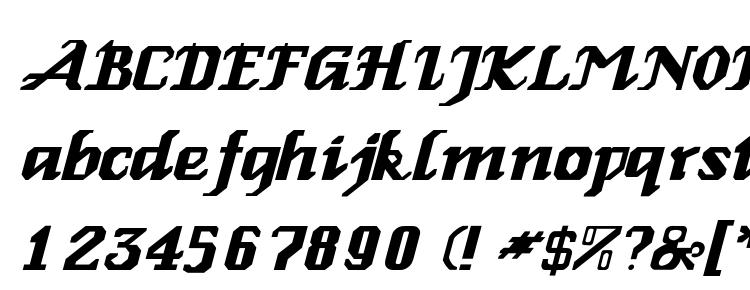 glyphs Relbe Italic font, сharacters Relbe Italic font, symbols Relbe Italic font, character map Relbe Italic font, preview Relbe Italic font, abc Relbe Italic font, Relbe Italic font