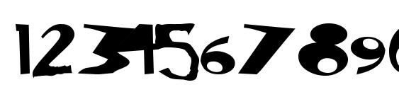 Ren & Stimpy Font, Number Fonts