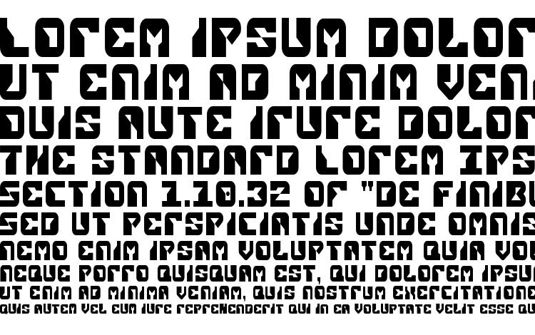 specimens Replicant Condensed font, sample Replicant Condensed font, an example of writing Replicant Condensed font, review Replicant Condensed font, preview Replicant Condensed font, Replicant Condensed font
