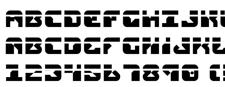 glyphs Replicant Laser font, сharacters Replicant Laser font, symbols Replicant Laser font, character map Replicant Laser font, preview Replicant Laser font, abc Replicant Laser font, Replicant Laser font