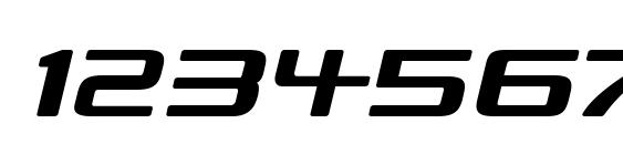 Republika iv exp italic Font, Number Fonts