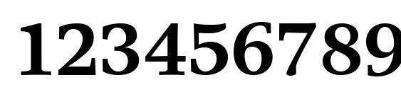 Res Publica Bold Font, Number Fonts