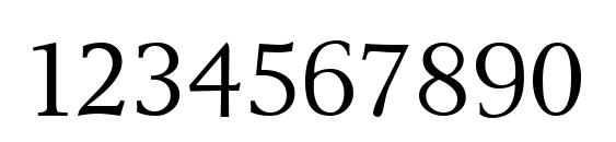 Res Publica Font, Number Fonts