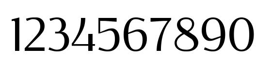 Resagokr Regular Font, Number Fonts