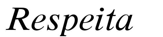 Respeita font, free Respeita font, preview Respeita font