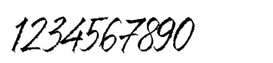 Resphekt Font, Number Fonts