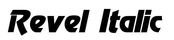 Revel Italic font, free Revel Italic font, preview Revel Italic font