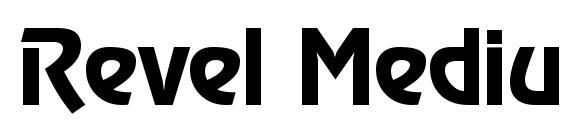 шрифт Revel Medium, бесплатный шрифт Revel Medium, предварительный просмотр шрифта Revel Medium