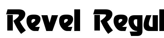 шрифт Revel Regular, бесплатный шрифт Revel Regular, предварительный просмотр шрифта Revel Regular