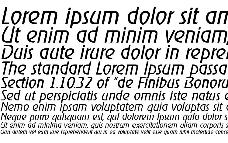 specimens RevelLight Italic font, sample RevelLight Italic font, an example of writing RevelLight Italic font, review RevelLight Italic font, preview RevelLight Italic font, RevelLight Italic font