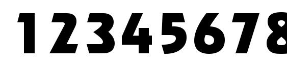 Revue BT Font, Number Fonts