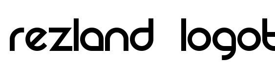 Rezland Logotype Font Font