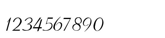 Ribbonc Font, Number Fonts