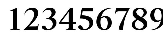 RiccioneSerial Medium Regular Font, Number Fonts