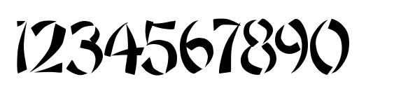 Rickshaw Font, Number Fonts