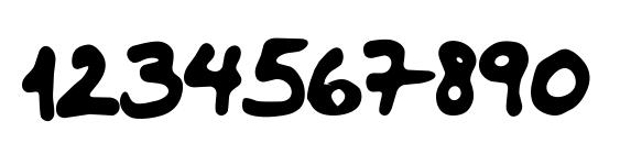 Riddleprint Font, Number Fonts