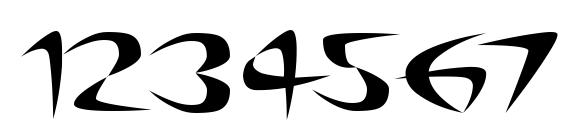 Riky Depredador Normal Font, Number Fonts