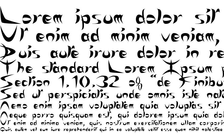 specimens Riky Depredador Normal font, sample Riky Depredador Normal font, an example of writing Riky Depredador Normal font, review Riky Depredador Normal font, preview Riky Depredador Normal font, Riky Depredador Normal font