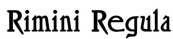 Rimini Regular Font