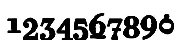 RinaInk Font, Number Fonts