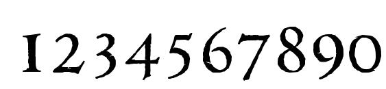 Ringbearer Medium Font, Number Fonts