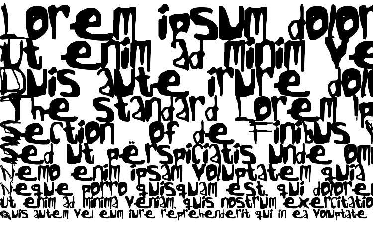 specimens Ripper font, sample Ripper font, an example of writing Ripper font, review Ripper font, preview Ripper font, Ripper font
