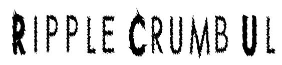 Ripple Crumb UltraCon Font
