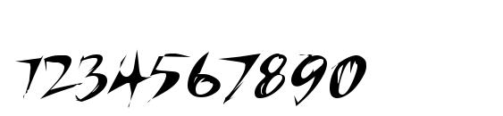 RiptideITC TT Font, Number Fonts