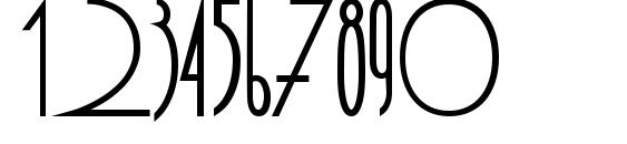 Rispa Font, Number Fonts