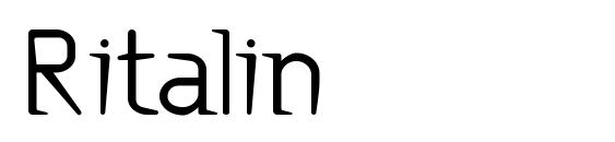 Ritalin font, free Ritalin font, preview Ritalin font