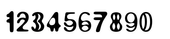 Ritualone Font, Number Fonts