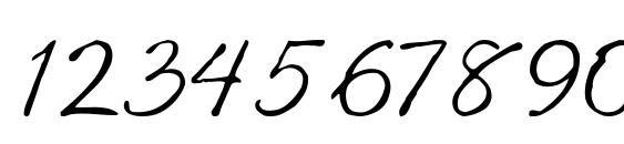 Riverside Font, Number Fonts