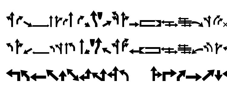 glyphs Roadgeek 2005 arrows 1 font, сharacters Roadgeek 2005 arrows 1 font, symbols Roadgeek 2005 arrows 1 font, character map Roadgeek 2005 arrows 1 font, preview Roadgeek 2005 arrows 1 font, abc Roadgeek 2005 arrows 1 font, Roadgeek 2005 arrows 1 font