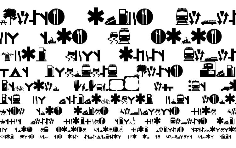 specimens Roadgeek 2005 icons font, sample Roadgeek 2005 icons font, an example of writing Roadgeek 2005 icons font, review Roadgeek 2005 icons font, preview Roadgeek 2005 icons font, Roadgeek 2005 icons font