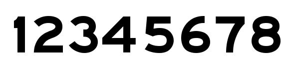 Roadgeek 2005 series em Font, Number Fonts