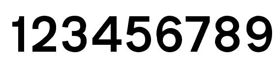 Roadgeek 2005 transport medium Font, Number Fonts