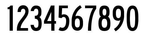 Roadway Font, Number Fonts