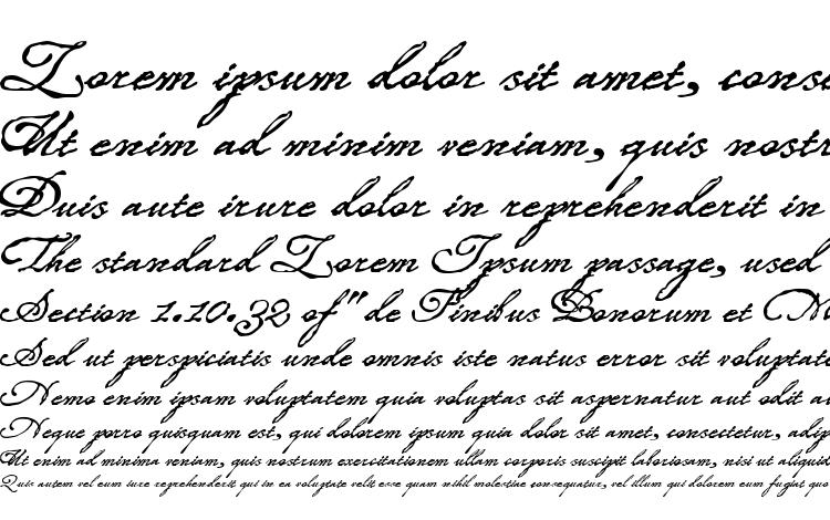 specimens Roanoke Script font, sample Roanoke Script font, an example of writing Roanoke Script font, review Roanoke Script font, preview Roanoke Script font, Roanoke Script font
