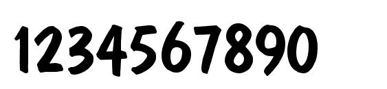 Rob Levy Casual Font, Number Fonts