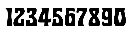 RobertaC Font, Number Fonts