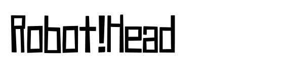 Robot!Head font, free Robot!Head font, preview Robot!Head font