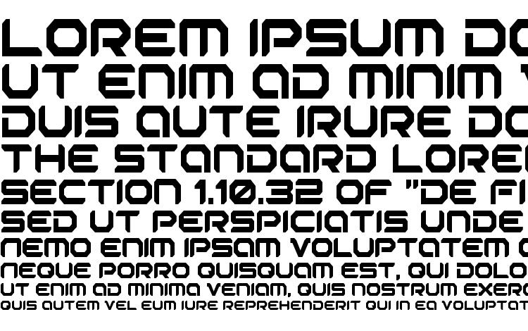 specimens Robotaur Condensed font, sample Robotaur Condensed font, an example of writing Robotaur Condensed font, review Robotaur Condensed font, preview Robotaur Condensed font, Robotaur Condensed font