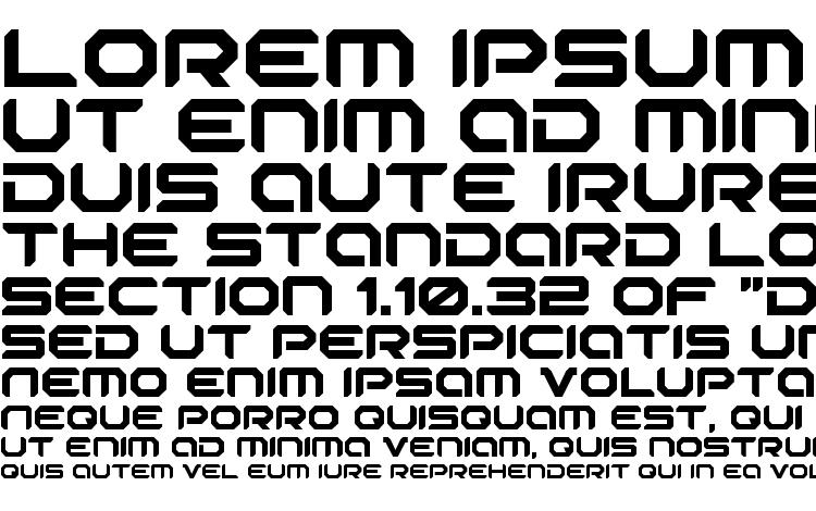 specimens Robotaur font, sample Robotaur font, an example of writing Robotaur font, review Robotaur font, preview Robotaur font, Robotaur font