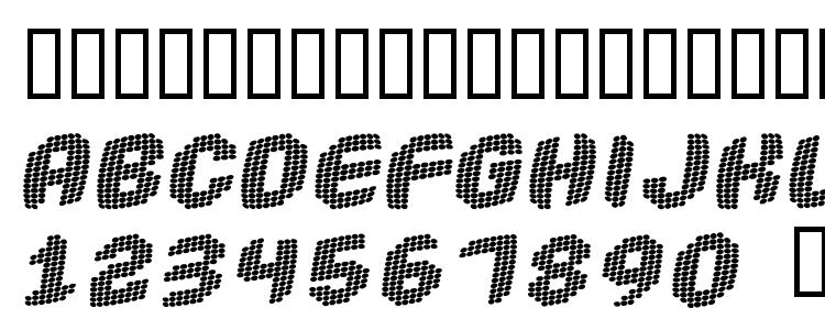glyphs Robotica font, сharacters Robotica font, symbols Robotica font, character map Robotica font, preview Robotica font, abc Robotica font, Robotica font
